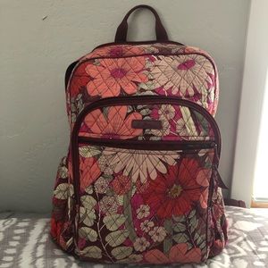Vera Bradley Campus Backpack in Bohemian Blooms
